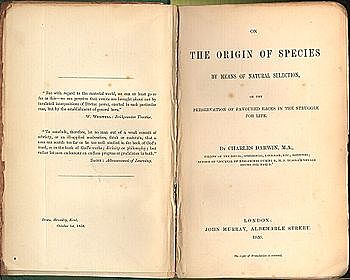 Publica el origen de las especies
