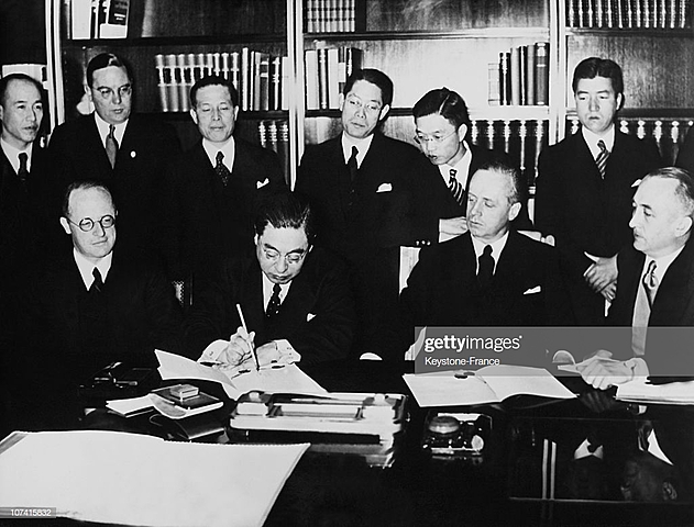 Germany entered into the Anti-Comintern Pact