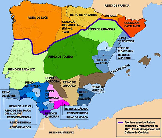 Los reinos de taifas