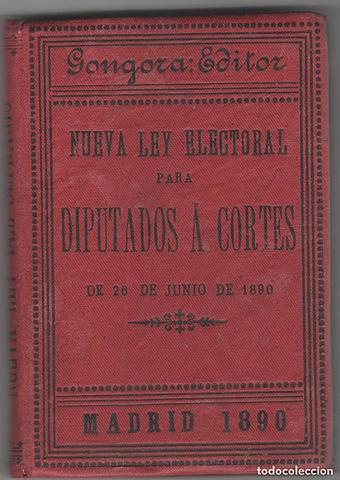 Ley electoral de 1890