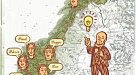 Timeline: Norsk språkhistorie