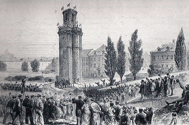 Demolition of the citadel