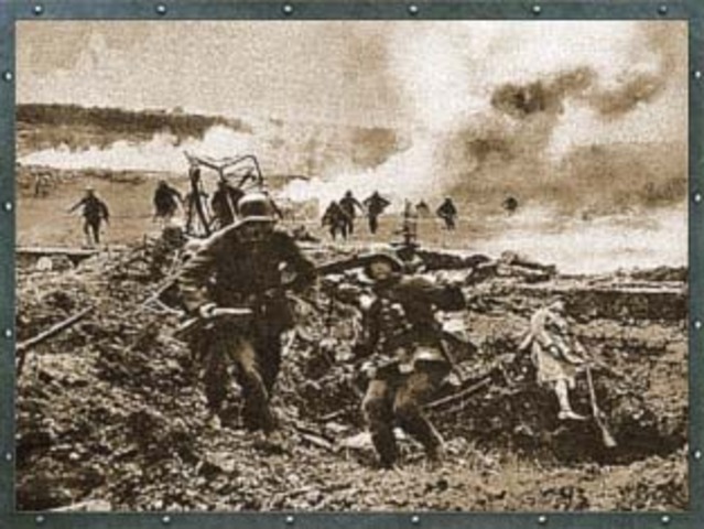 Launch of the Germans 4th offence