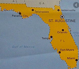 Spanish establish St. Augustine, Florida