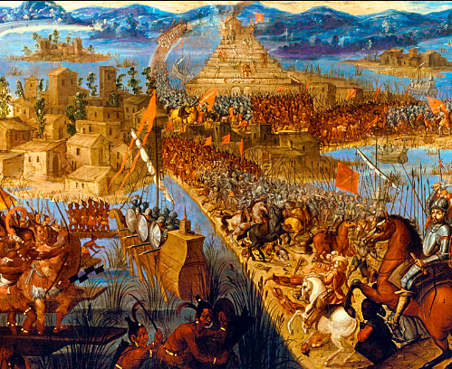 Cortes Captures Tenochtitlan