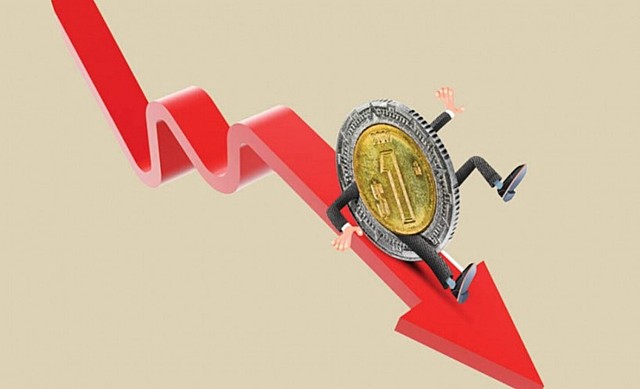 La economía decreció 12,9%