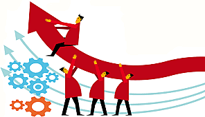 La producción por persona creció