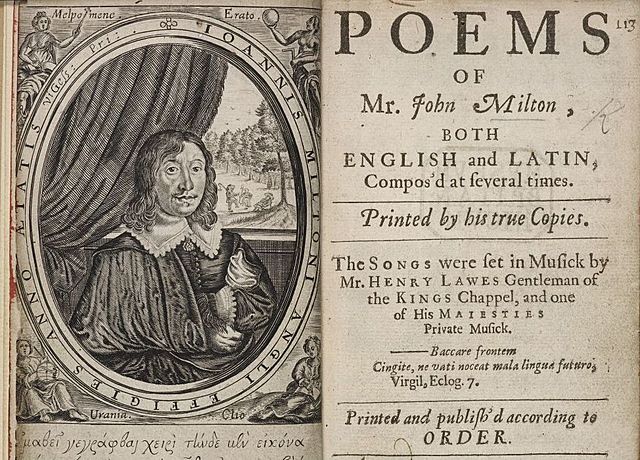 John Milton Publishes Lycidas