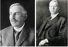 Ernest Rutherford (1871-1937) y Bertram Boltwood (1870-1927)