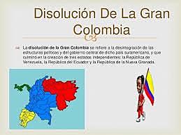 Disolución de la Gran Colombia deja sin efectos