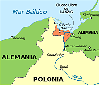 Recupera el Corredor del Danzig y ocupa Polonia
