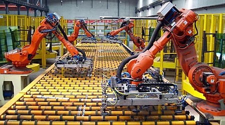 Mejora en el montaje con el empleo de robots.