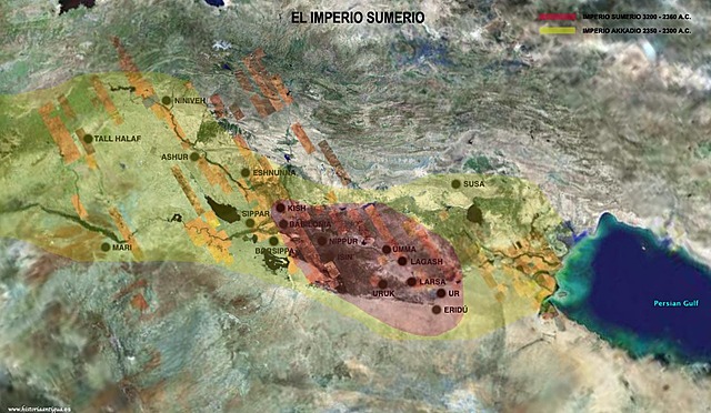 Fundación en Sumeria de Uruk, la primera ciudad