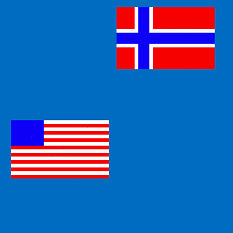 Primeira conexão internacional