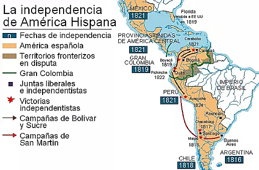 L'emancipació de les colònies americanes
