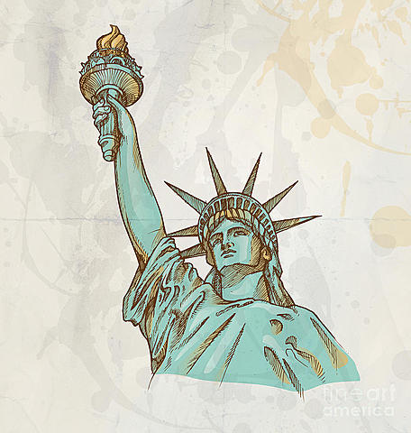 Statue of liberty in U.S.A.