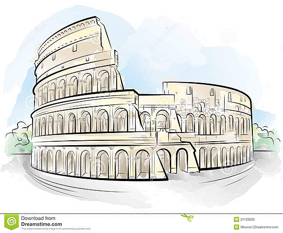 Rome Colosseum in Italy