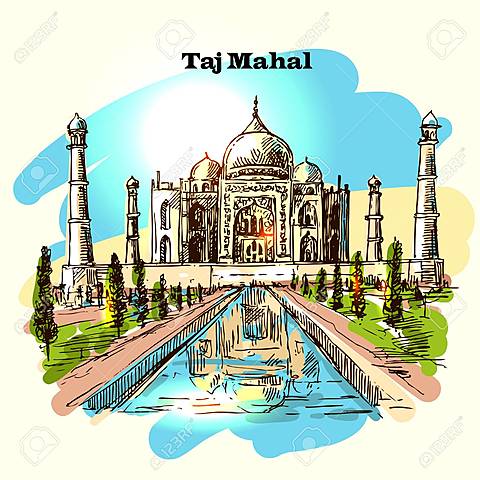 Tah Mahal in India