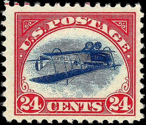 inverted Jenny stamps