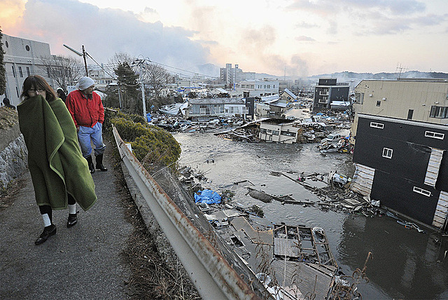 tsunami en japon