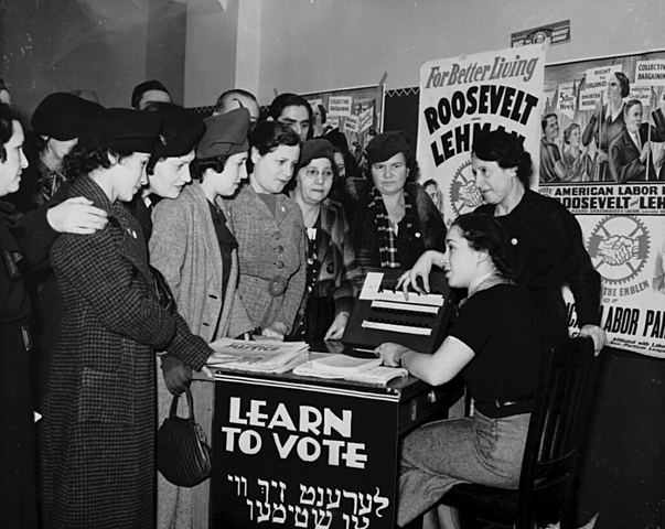 Women gained the right to vote.