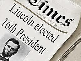 Abraham Lincoln is elected