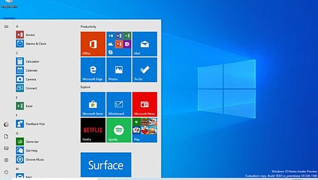 Surge Windows 10