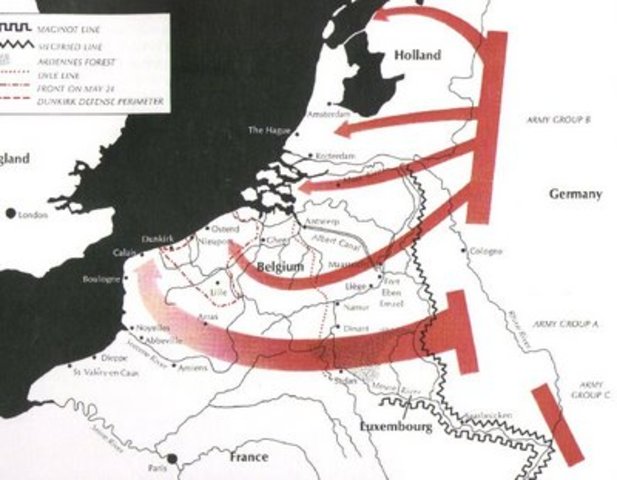 Germany invades France