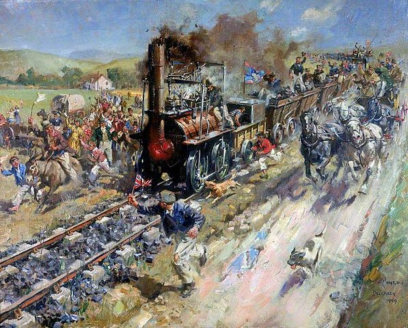 The first English railway