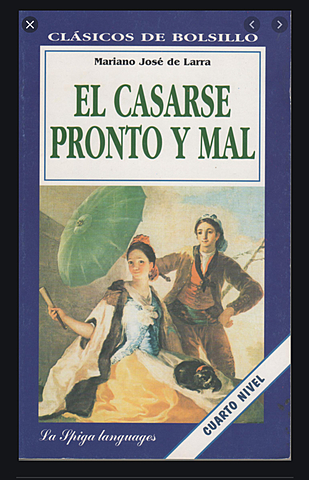 El casarse pronto y mal