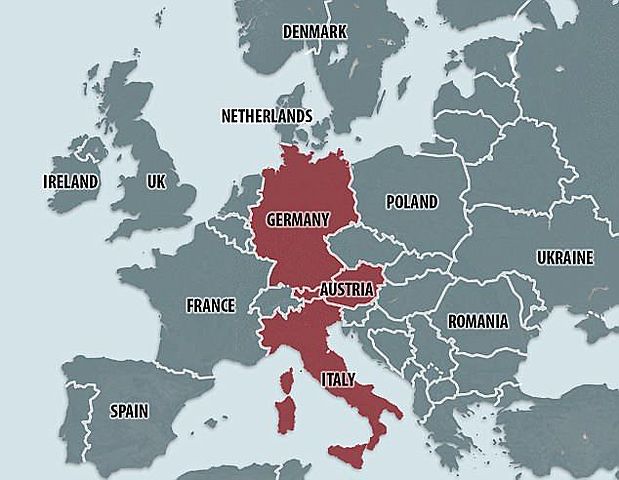 GERMANY AND ITALY ALLY