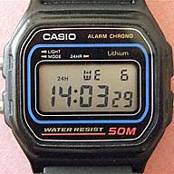 the first digital clock