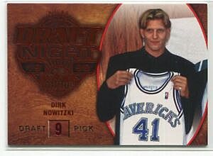 Dirk Nowitzki in die NBA eingezogen