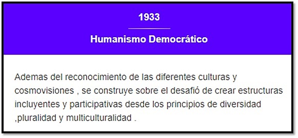 Humanismo Democrático