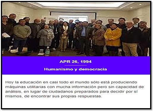 3. Humanismo Democrático- Hecho mas Significativo