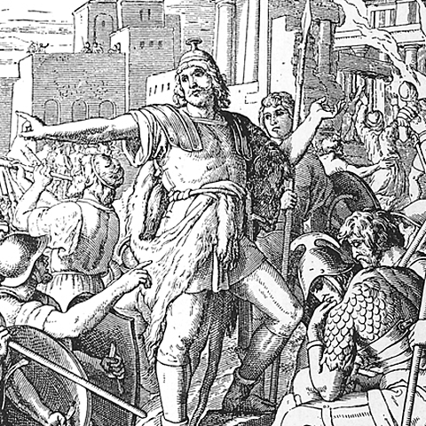 Greece: Maccabees retake Jerusalem and purify Temple