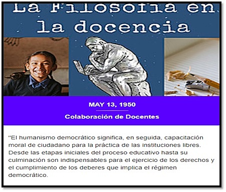 3.Humanismo  Democrático- Rasgos mas generales