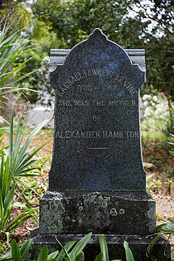 Alexander Hamilton’s Mother Dies