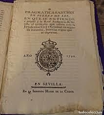 Firma de la pragmàtica sanció