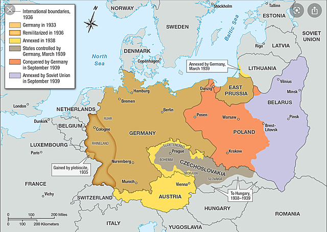Annexation of Sudeteland