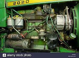 Llega el motor diésel al tractor.