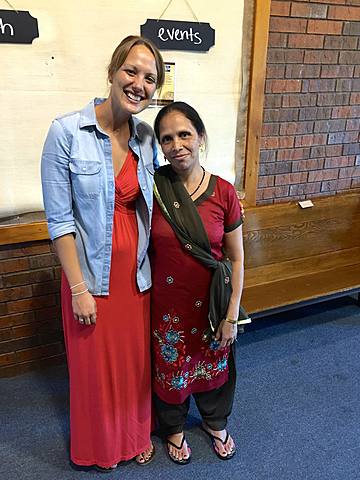 Started teaching English to adult refugees