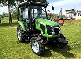 Doble tracción con amplio giro.