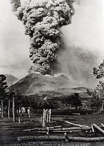 Erupción del volcán Paricutín