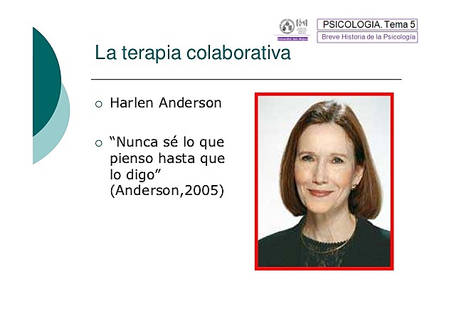 Terapia conversacional -  Harlene Anderson