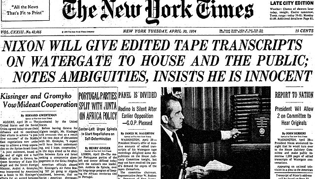 The White House tried to avoid turning in the actual tapes.