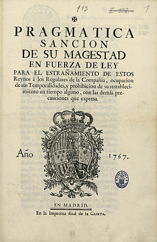 Firma de la Pragmàtica Sanció