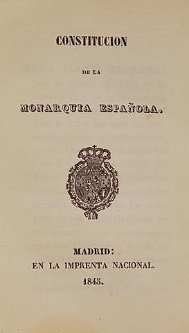 La Constitución de 1845