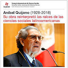 LA MARGINALIDAD Y LA COLONIEDAD DEL PODER.