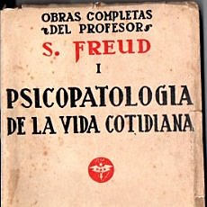Psicopatología de la vida cotidiana.